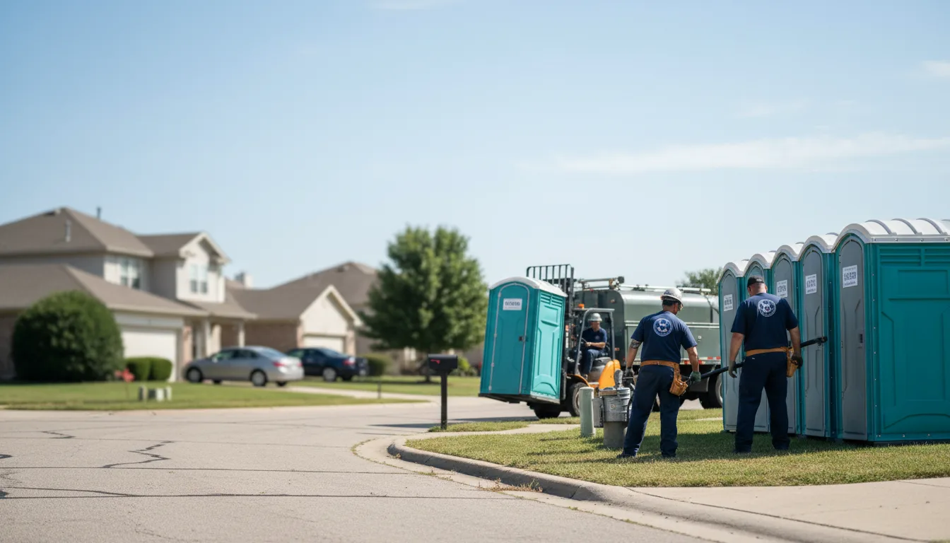 Porta Potty Rental in Paw Paw, MI near me